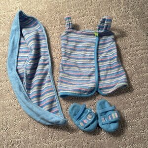 American Girl Bath Wrap Set